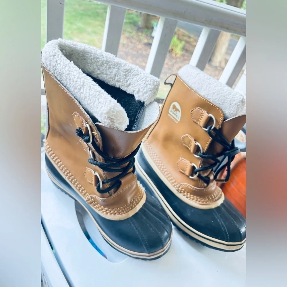 SOREL CARIBOU YOUTH WATERPROOF BOOTS